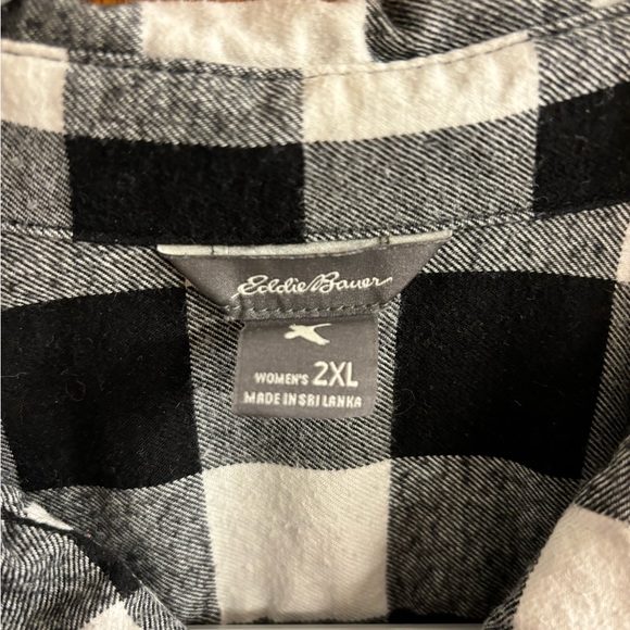 Eddie Bauer Button Down Long Sleeve Flannel - Picture 10 of 13